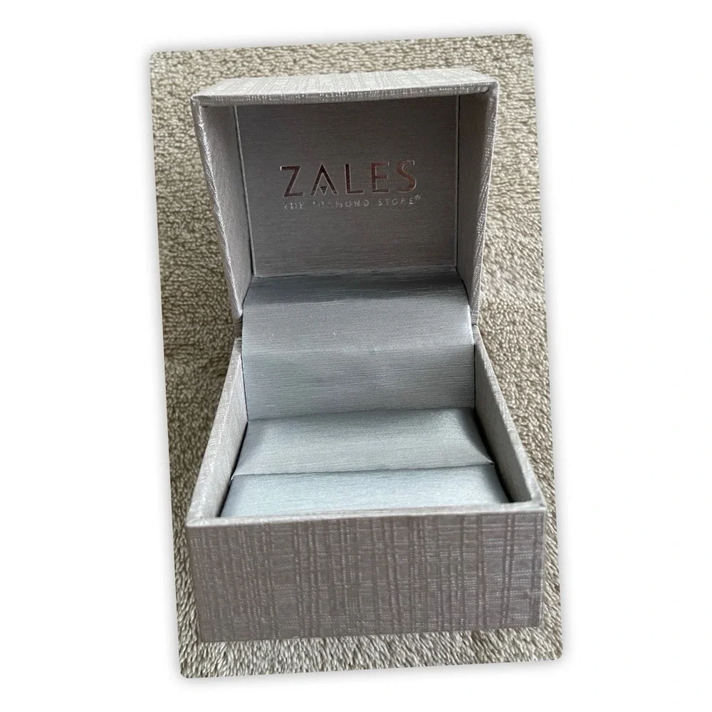 ZALES The Diamond Store EMPTY Clamshell Necklace/Earrings/Ring Presentation‎ Box